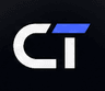 Creator Tech logo — CT lettermark with blue accent
